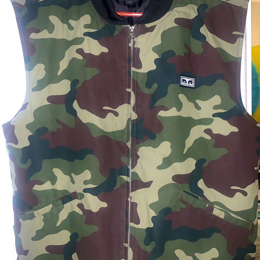 Obey Camo Vest